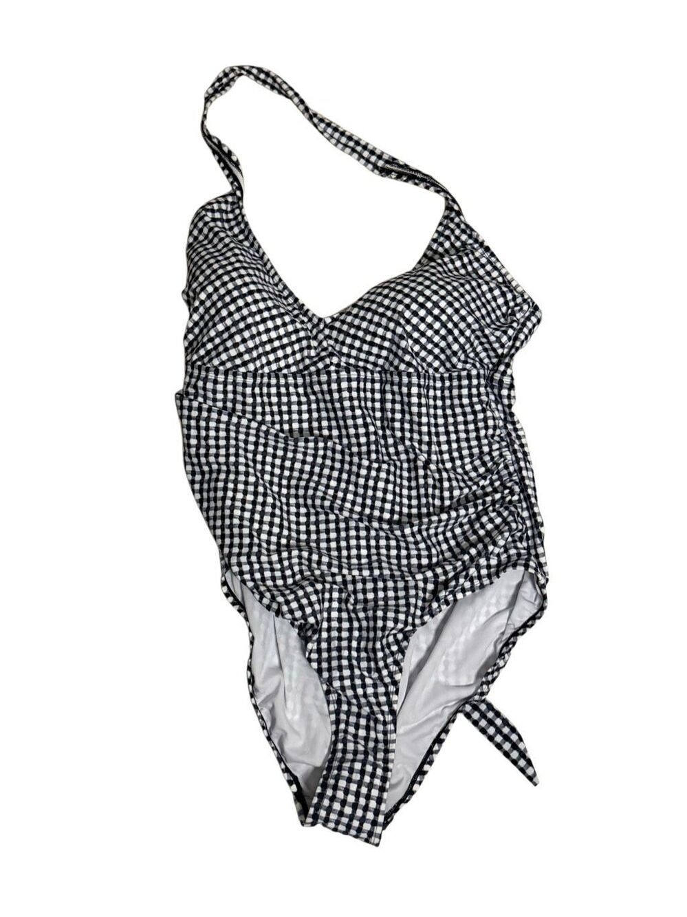 NWT MIRACLESUIT Gingham One Piece Bathing Suit Size 3X